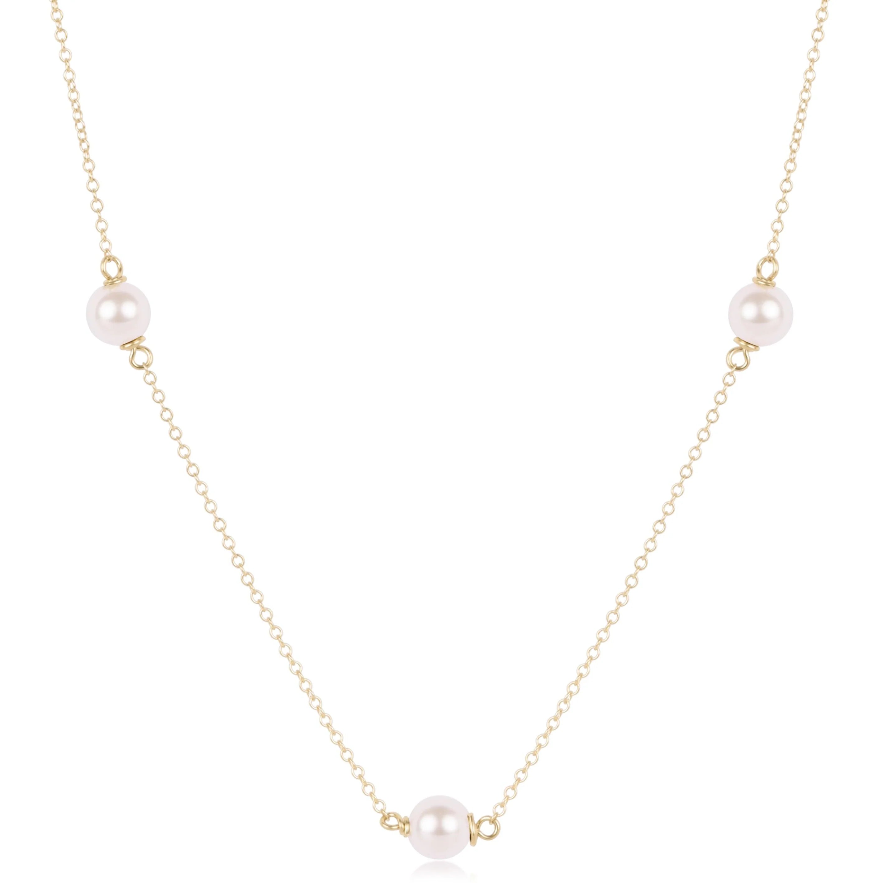 Simplicity Chain Pearl 15"