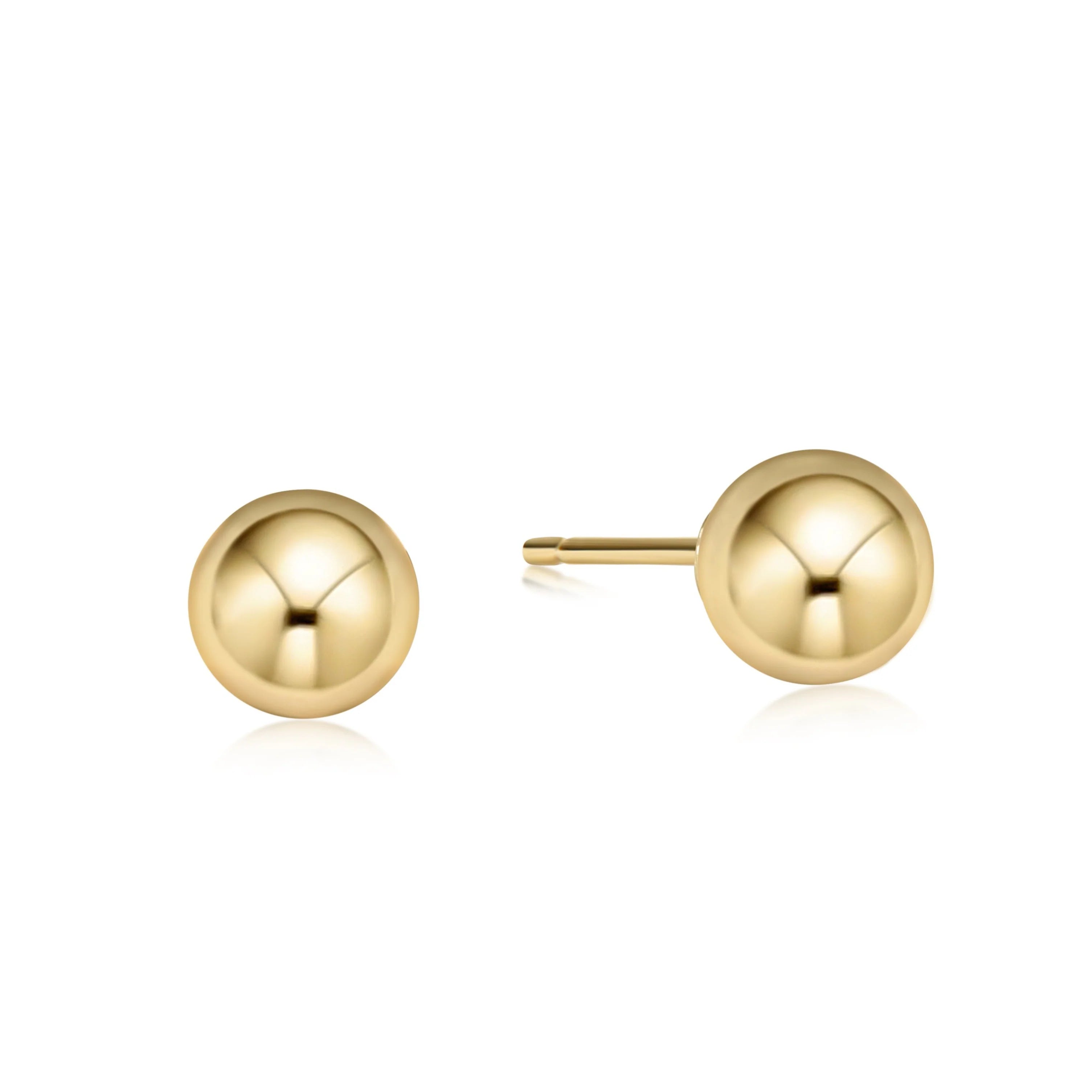 Classic Gold Ball Stud