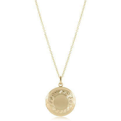 Gold Cherish Locket