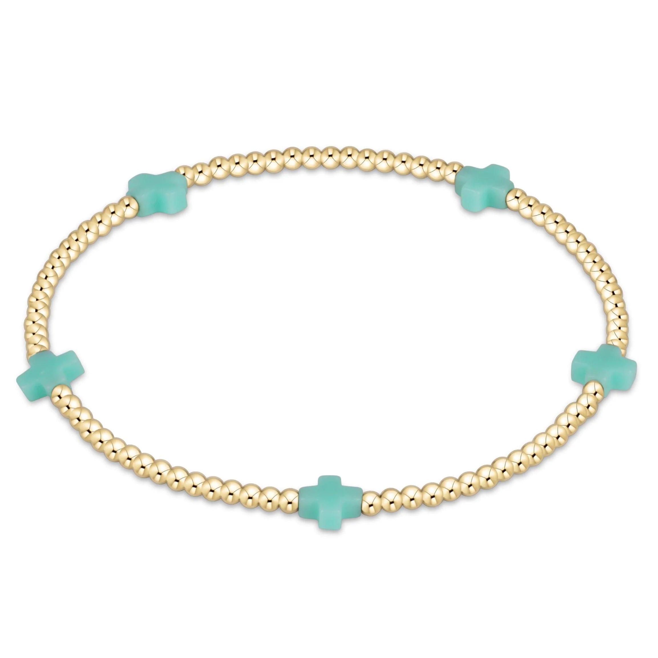 egirl Signature Cross 2mm- Mint