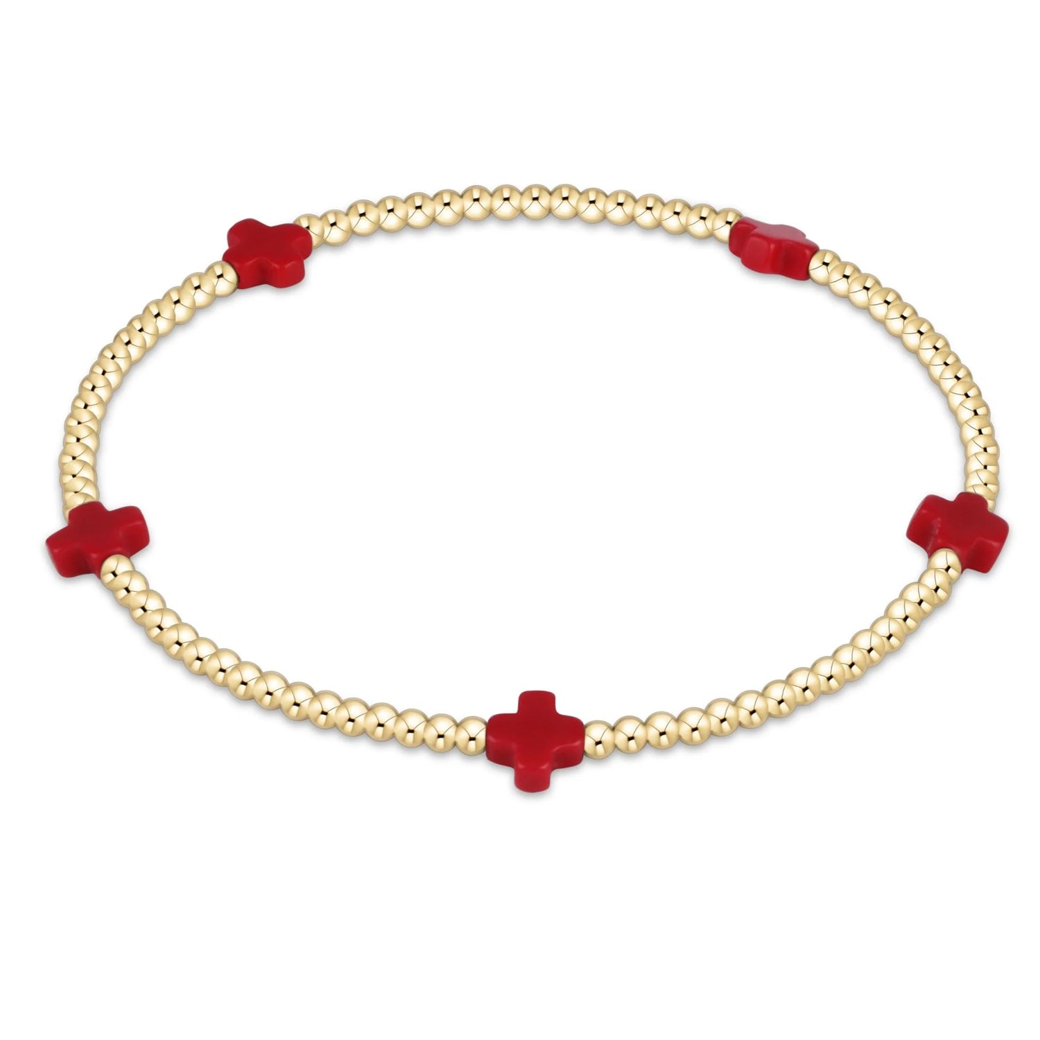 egirl Signature Cross 2mm- Red
