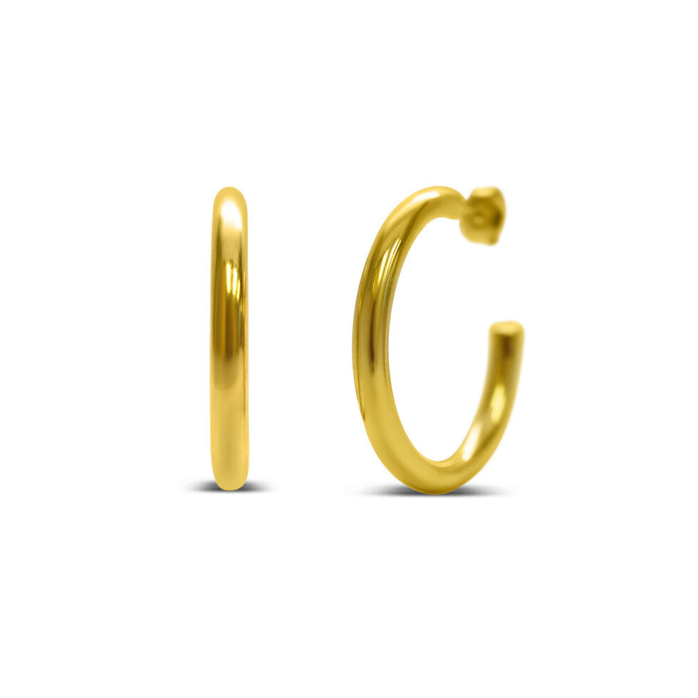 Weightless Hoop Earrings - 35mm