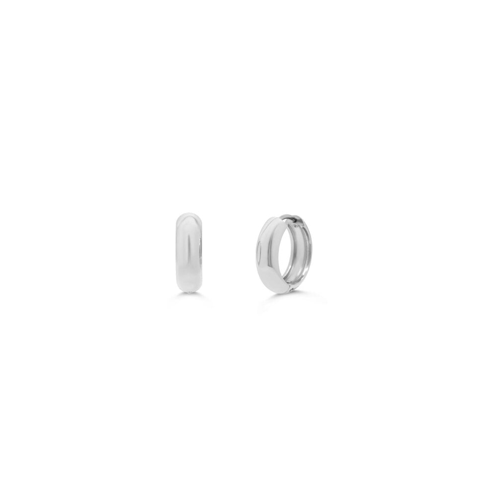 Jet Set Huggie Hoop - 13MM