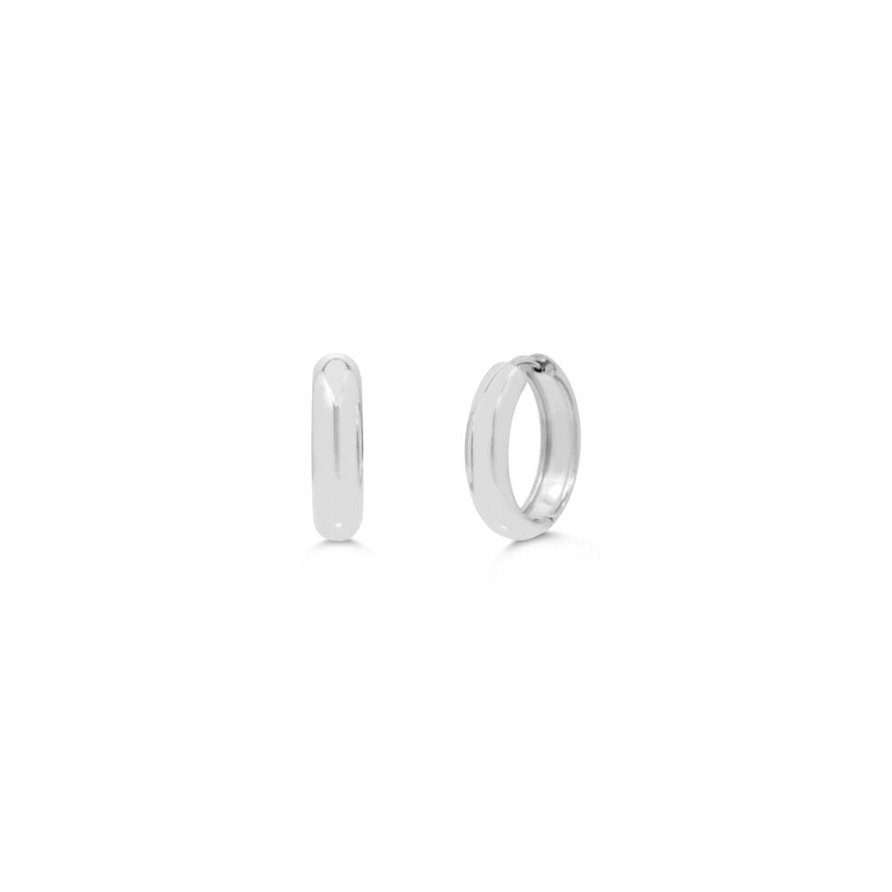 Jet Set Huggie Hoop - 18MM