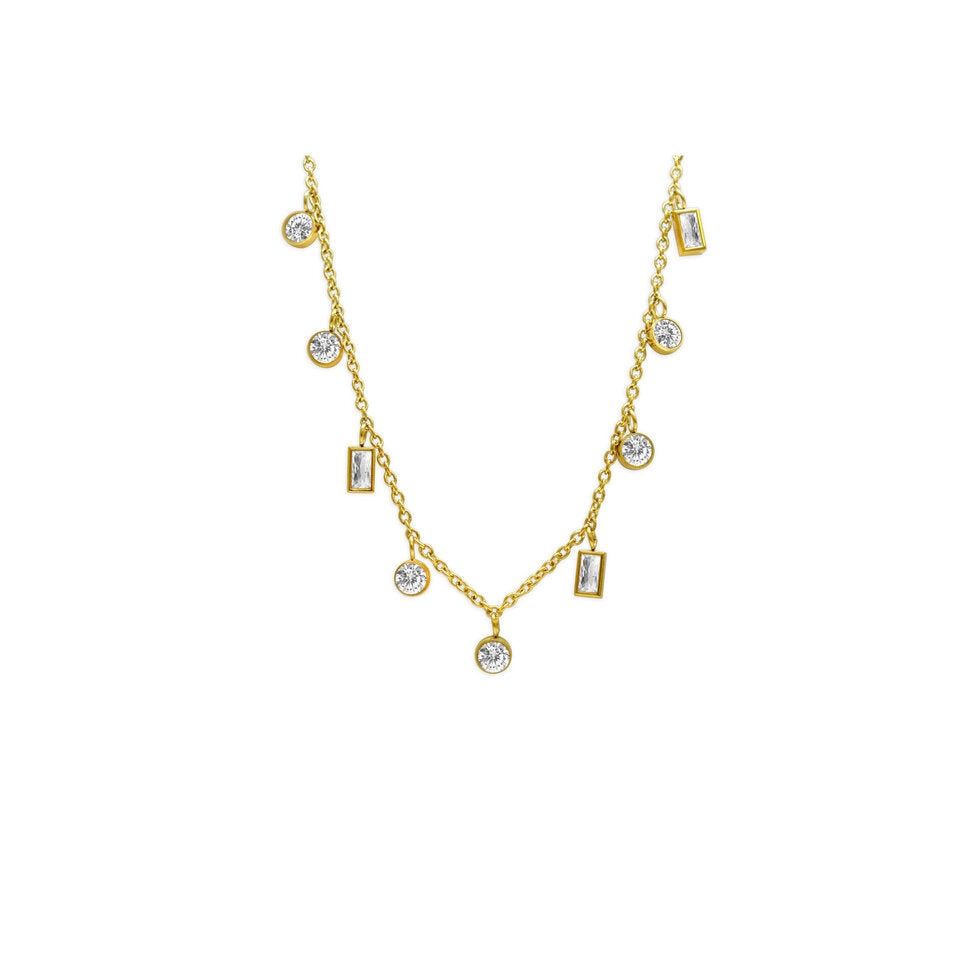 Anacapri Necklace - Clear