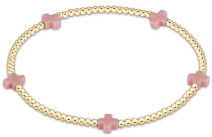 egirl Signature Cross Pattern Bracelet Collection