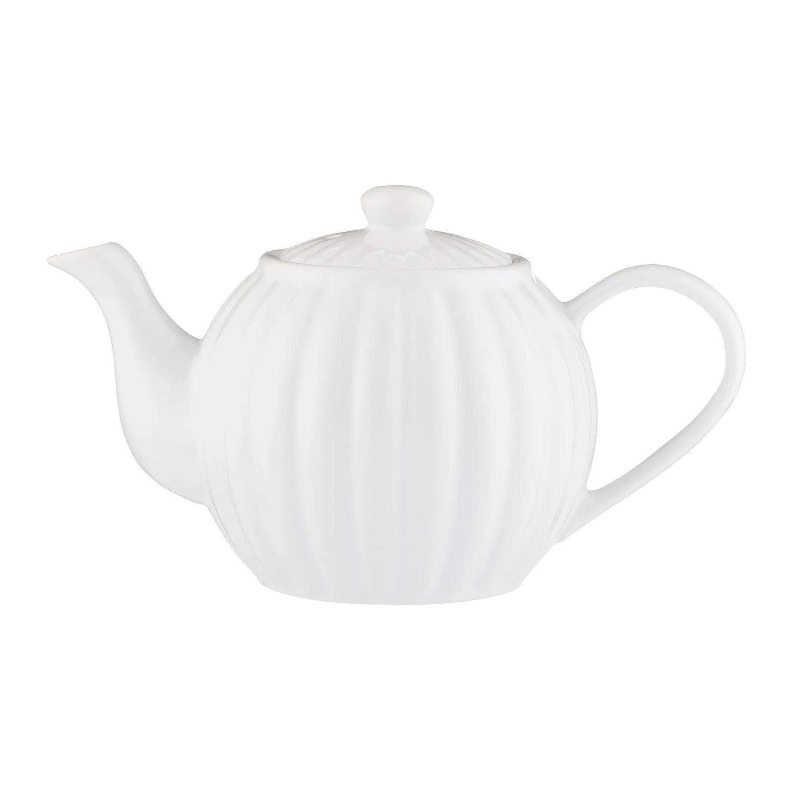 Luxe White Teapot
