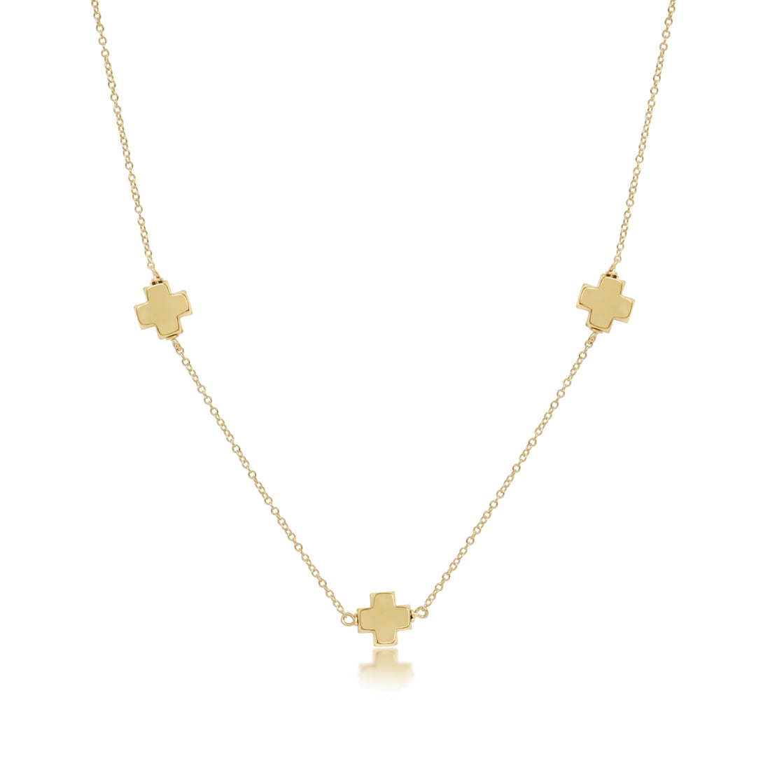 Simplicity Signature Cross Gold 15"