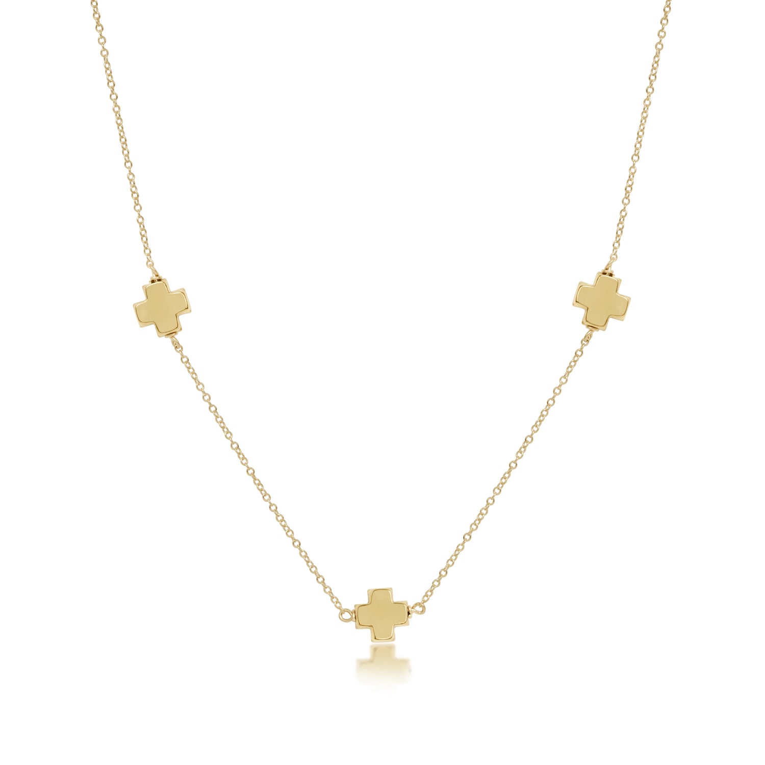 Simplicity Signature Cross Gold 15"