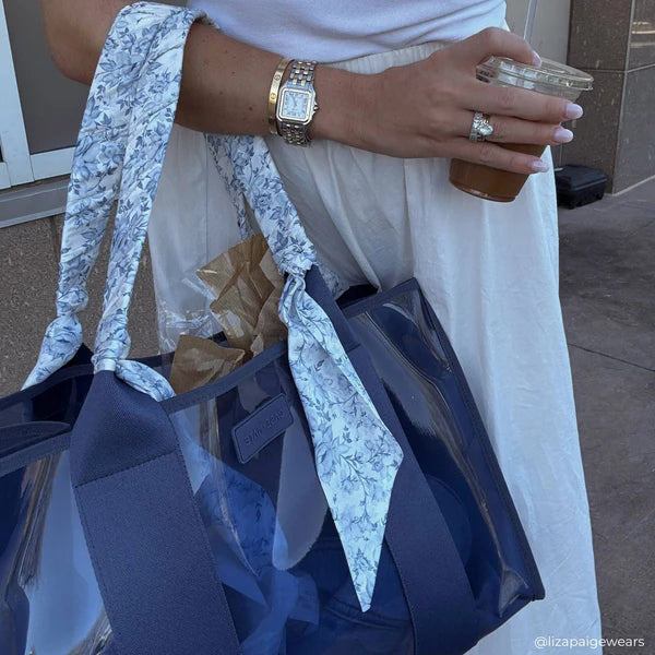 Case-Mate Jelly Bow Tote | Something Navy Twilly Scarf