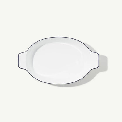 Oval Baking Dish-Navy