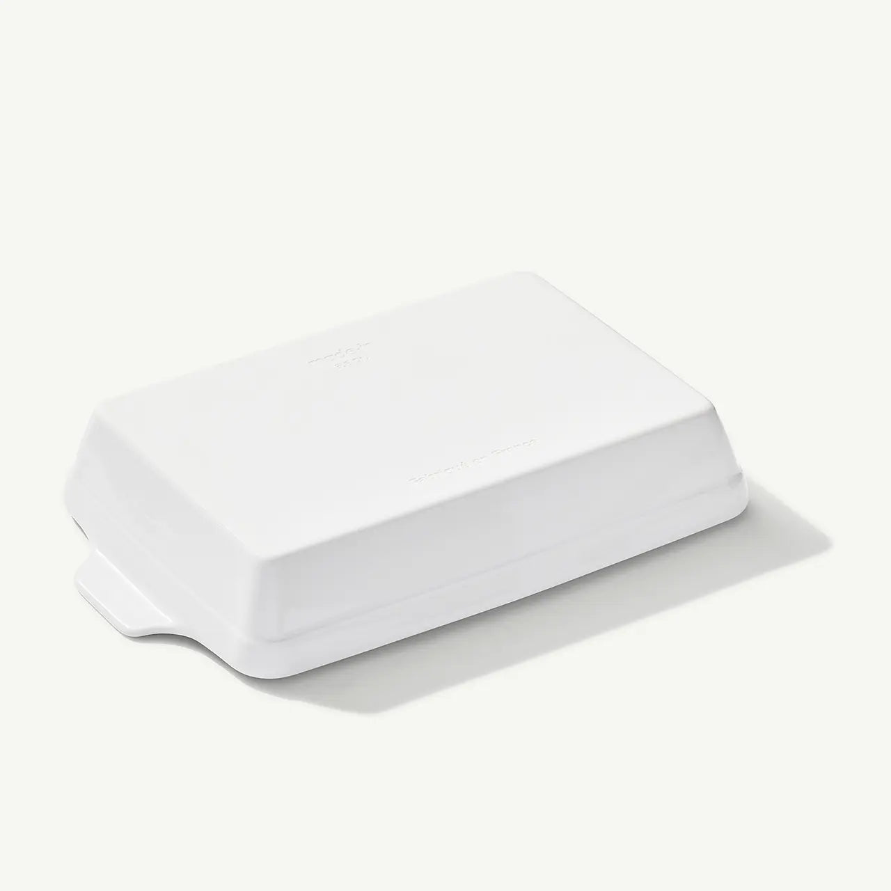 Rectangular Baking Dish-Navy Rim