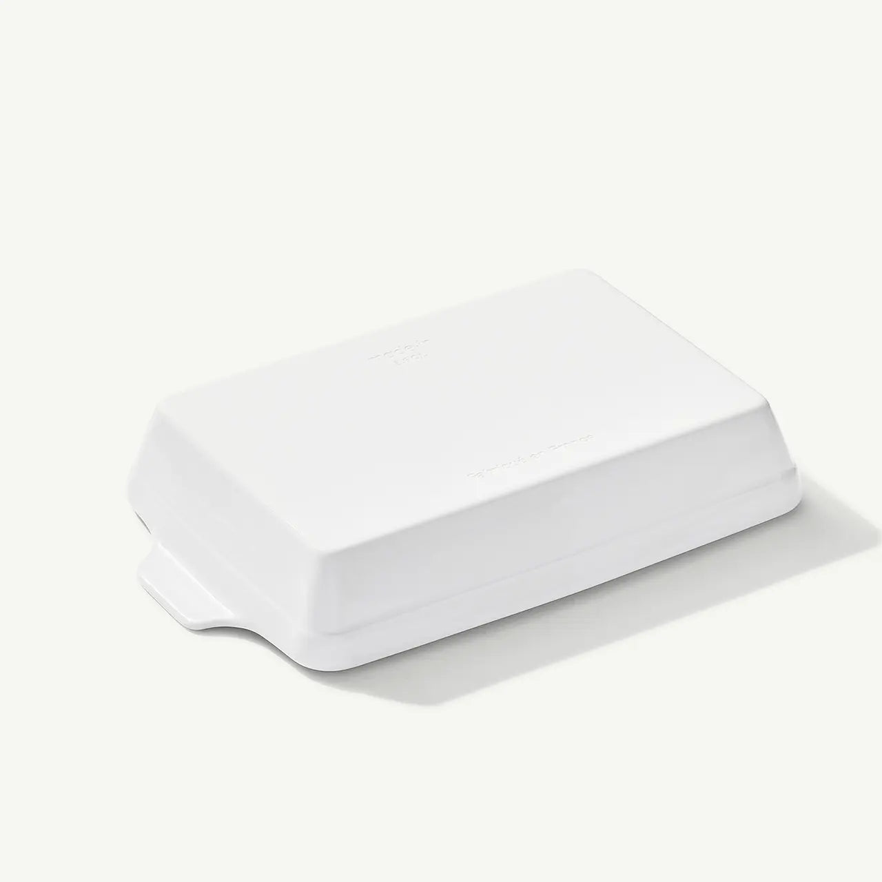 Rectangular Baking Dish-Red Rim