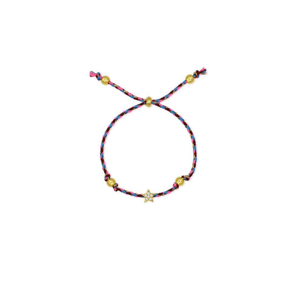 Stia Girl - "Shine Bright" - Star Cord Bracelet
