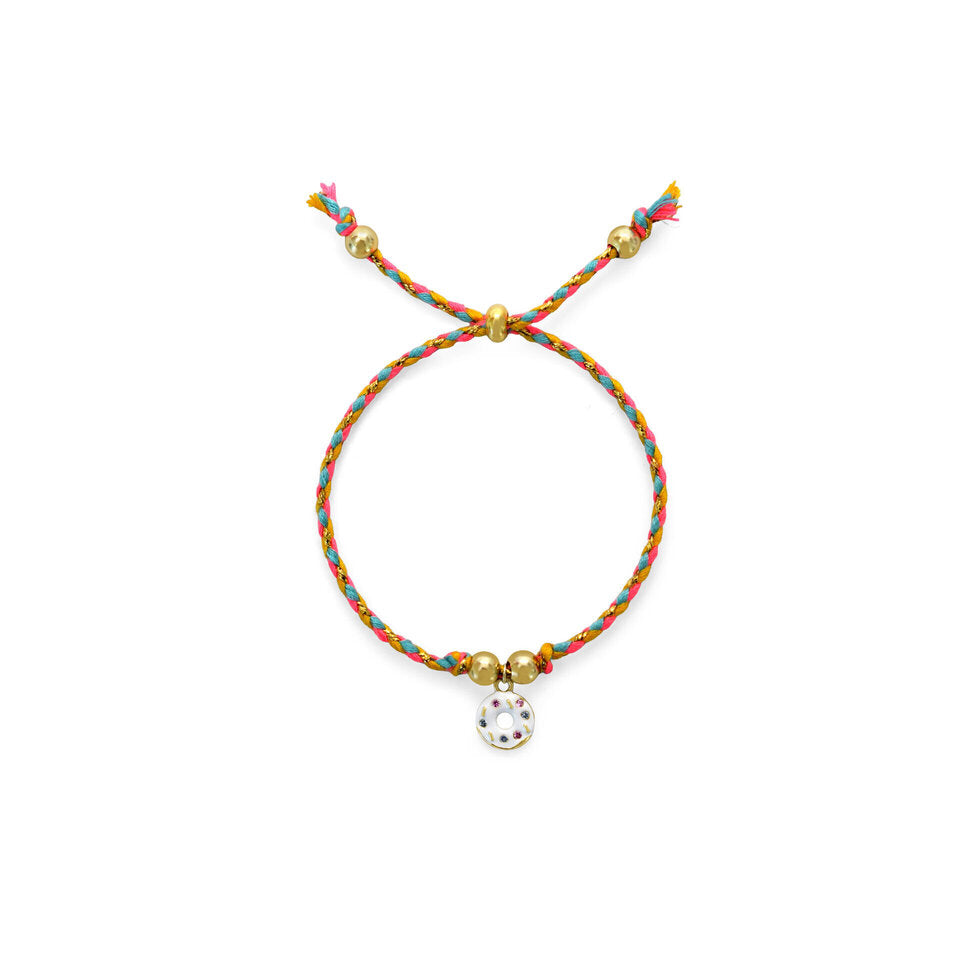 Stia Girl - "Donut Give Up!" - Donut Cord Bracelet