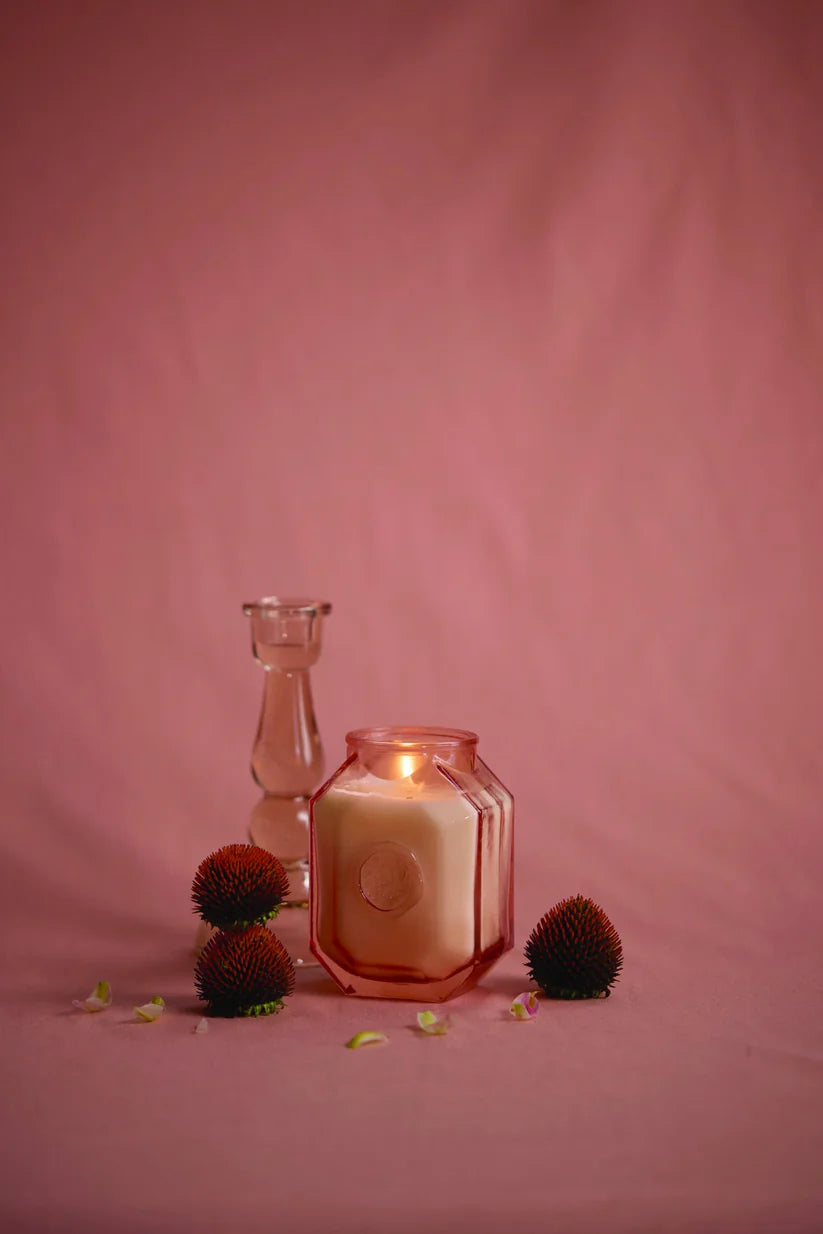 Saffron &amp; Rose Botanica Candle