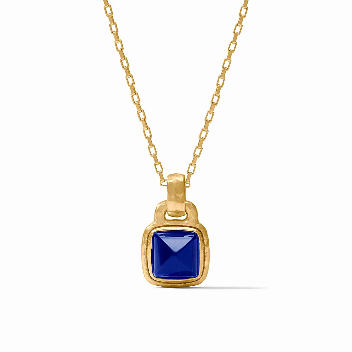 Sahara Solitaire Necklace- Sapphire