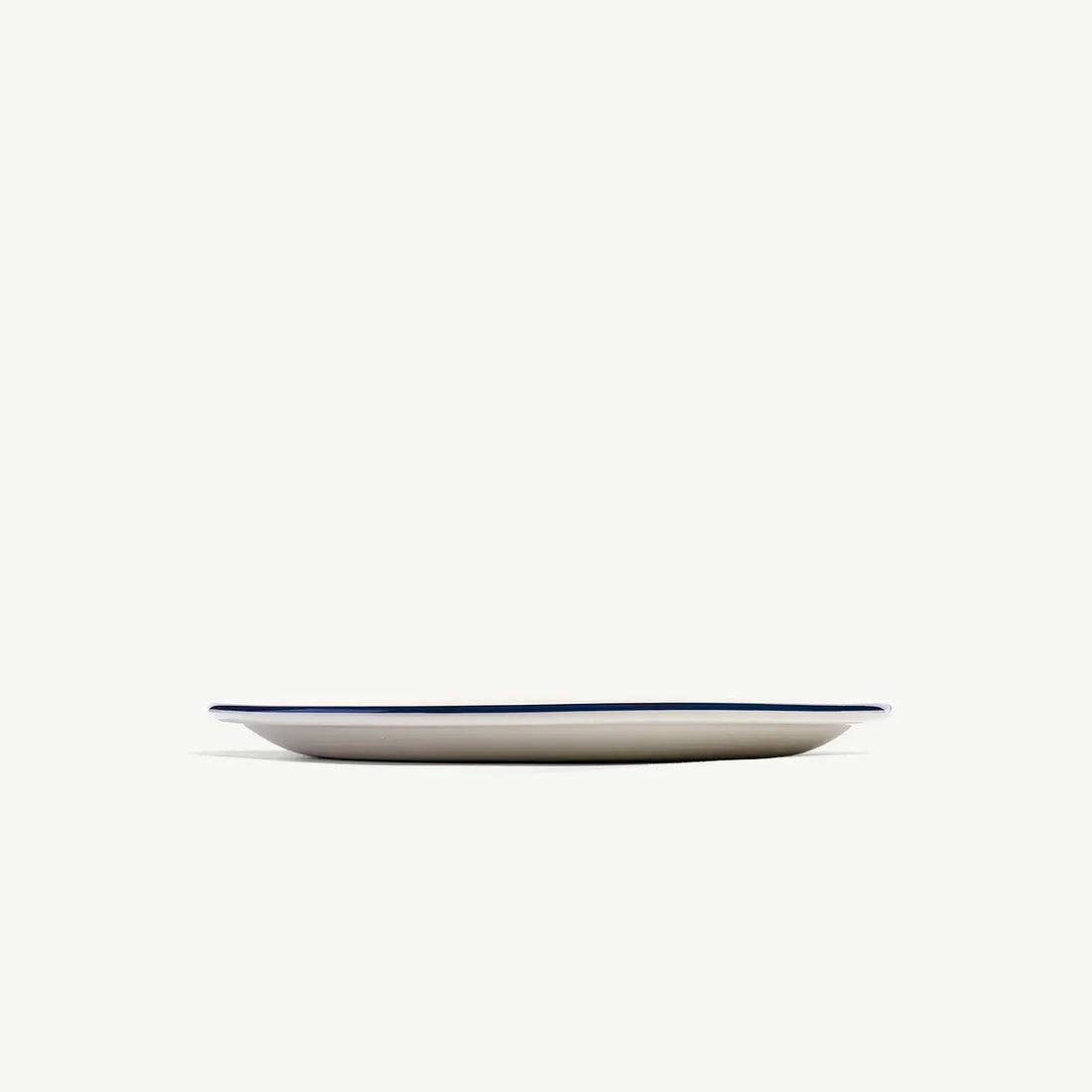 Salad Plate Set of 4-Navy Rim