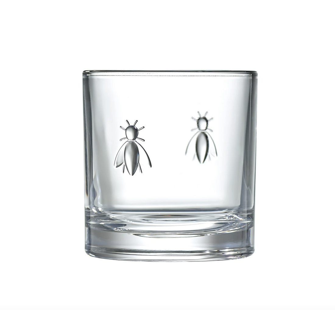Bee Whiskey Glass