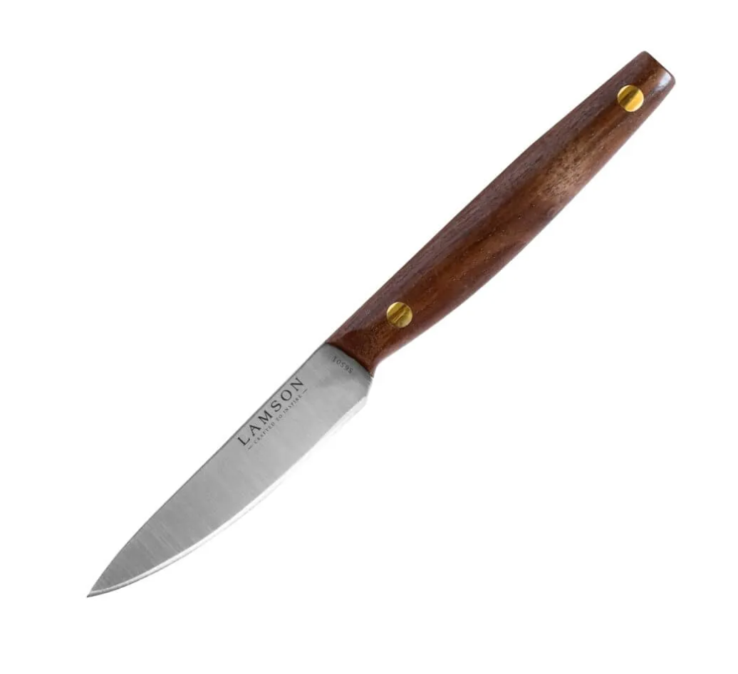 Lamson Walnut Vintage 3.5&quot; Spear Tip Paring Knife