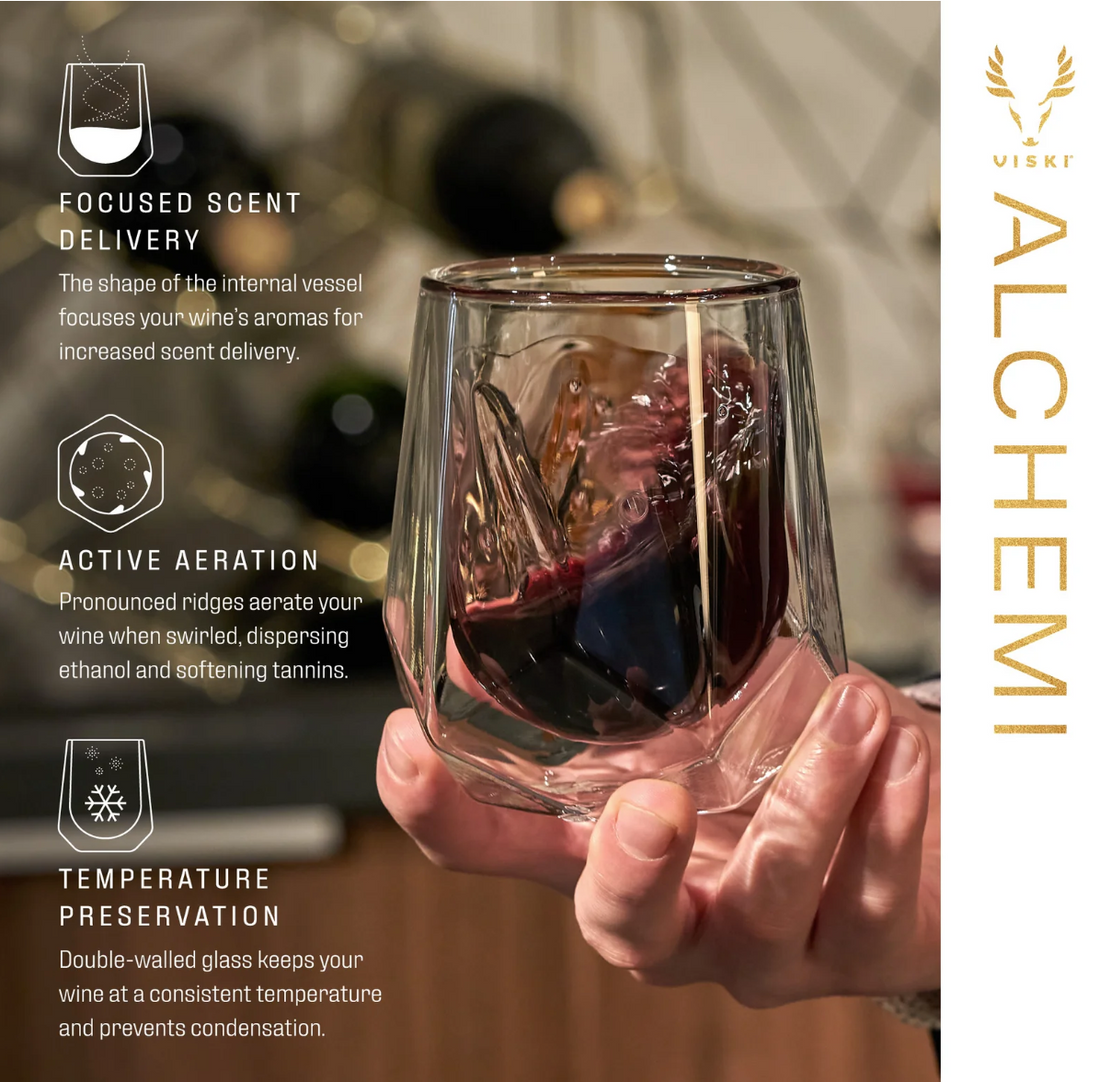 Alchemi Aerating Wine Tasting Glass