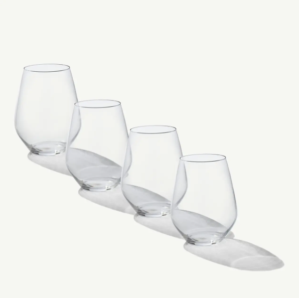Stemless Wine Glasses- Set of 4