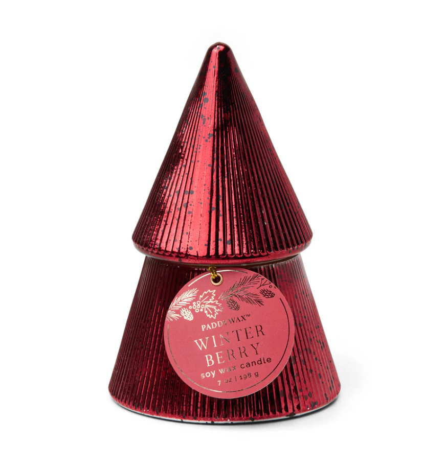 Red Stacked Tree-Winter Berry