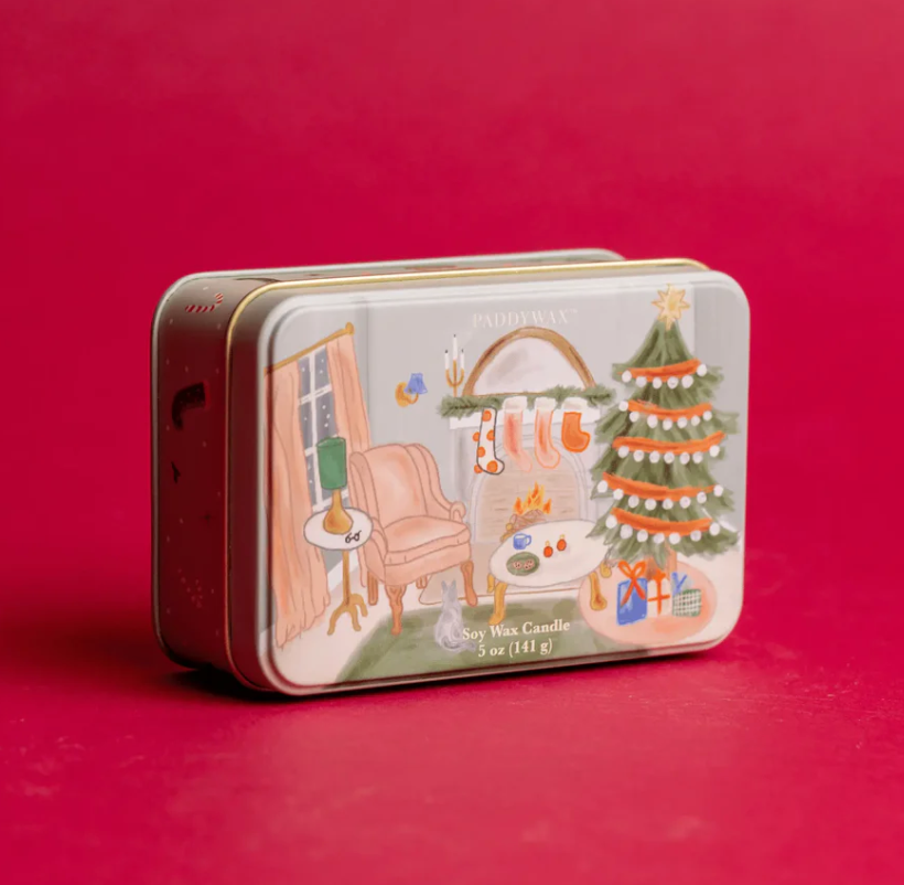 Persimmon Chestnut- Christmas Tin