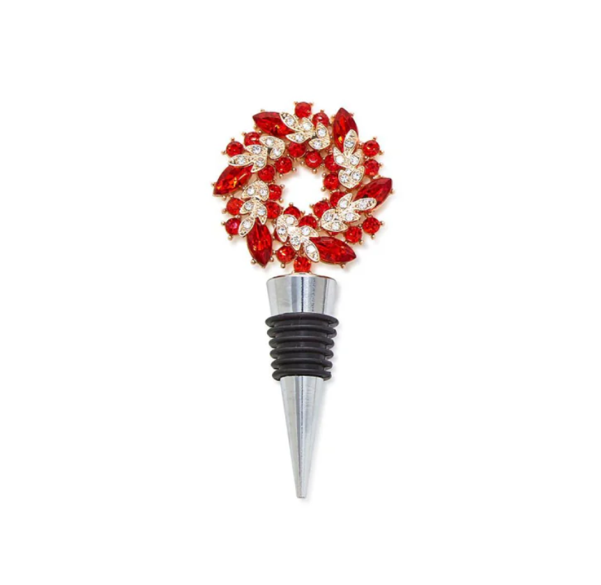 Wreath Bottle Stoppers