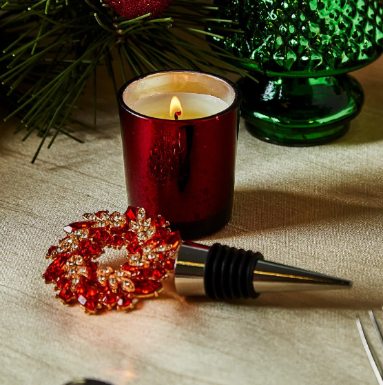 Wreath Bottle Stoppers