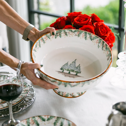 Natale Footed Serving Bowl
