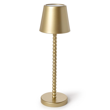 Gold Beaded Table Lamp
