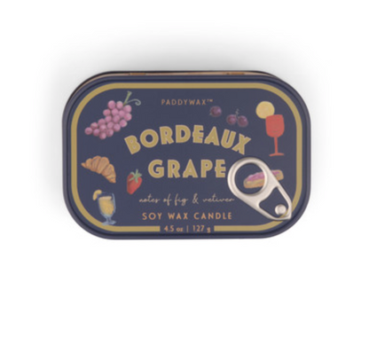Bordeaux Grape Bistro Tin