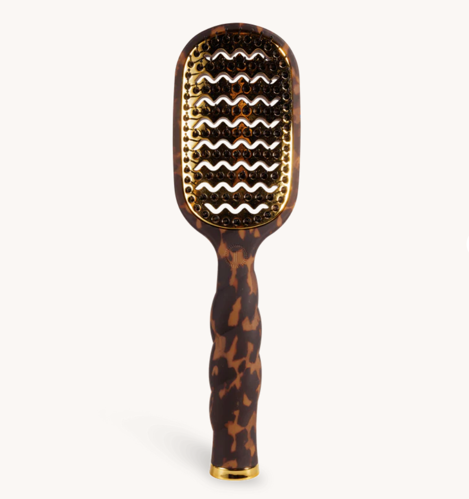 TELETIES- Tortoise Vent Hairbrush