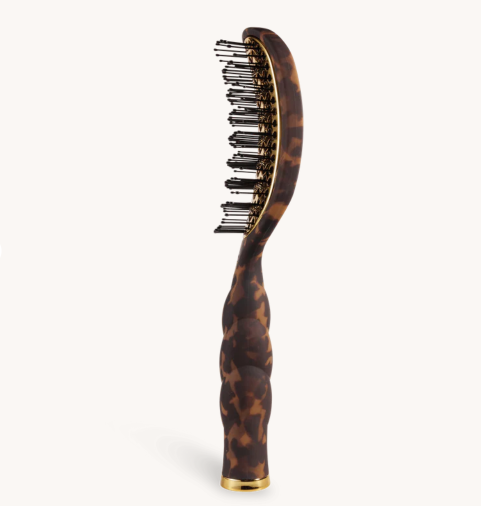 TELETIES- Tortoise Vent Hairbrush