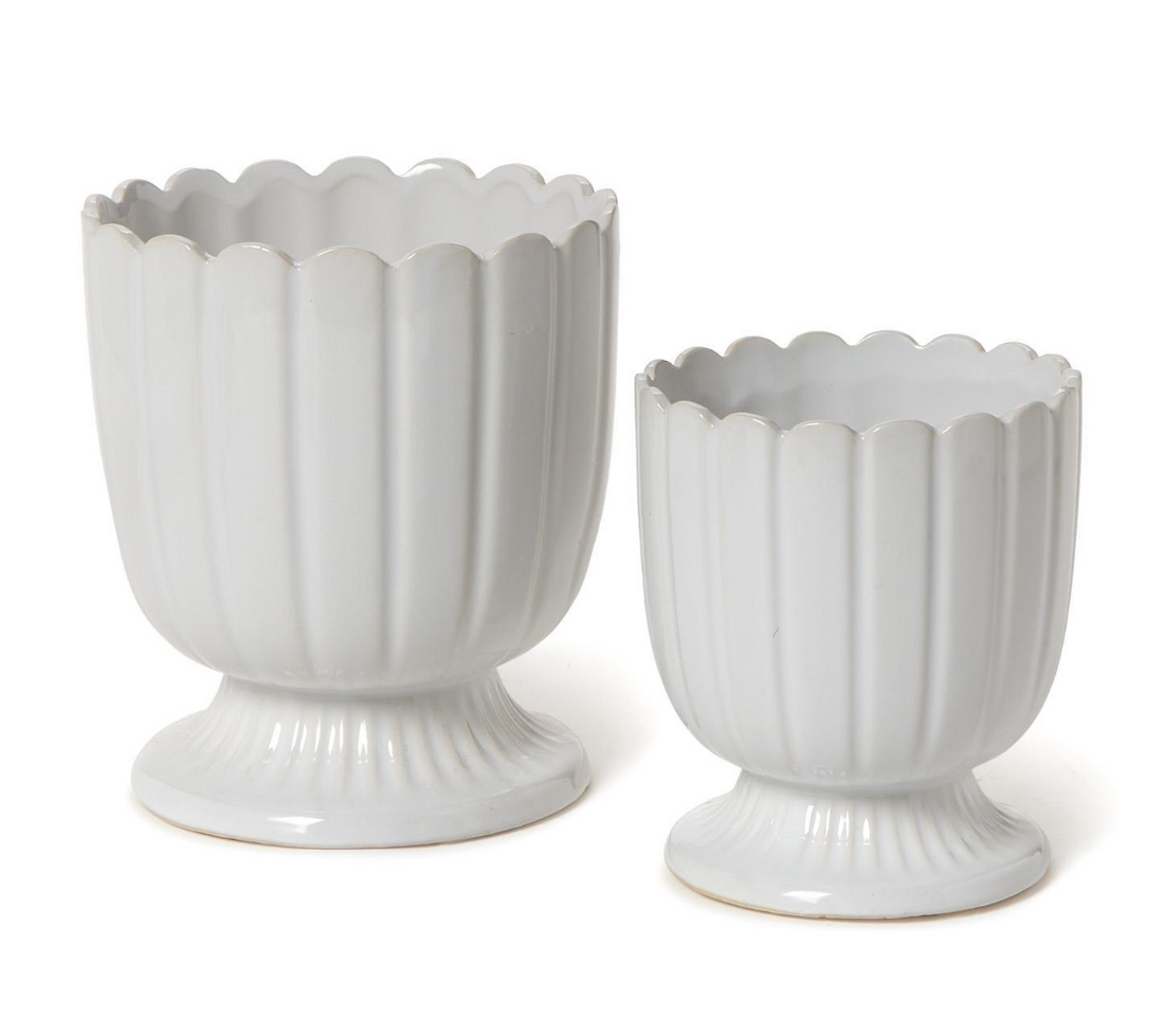 Scalloped Edge Planter