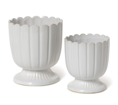 Scalloped Edge Planter