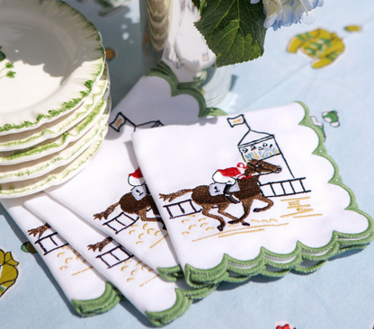 At the Finish Cocktail Napkin Set