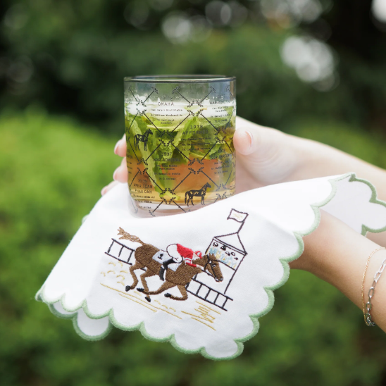 At the Finish Cocktail Napkin Set