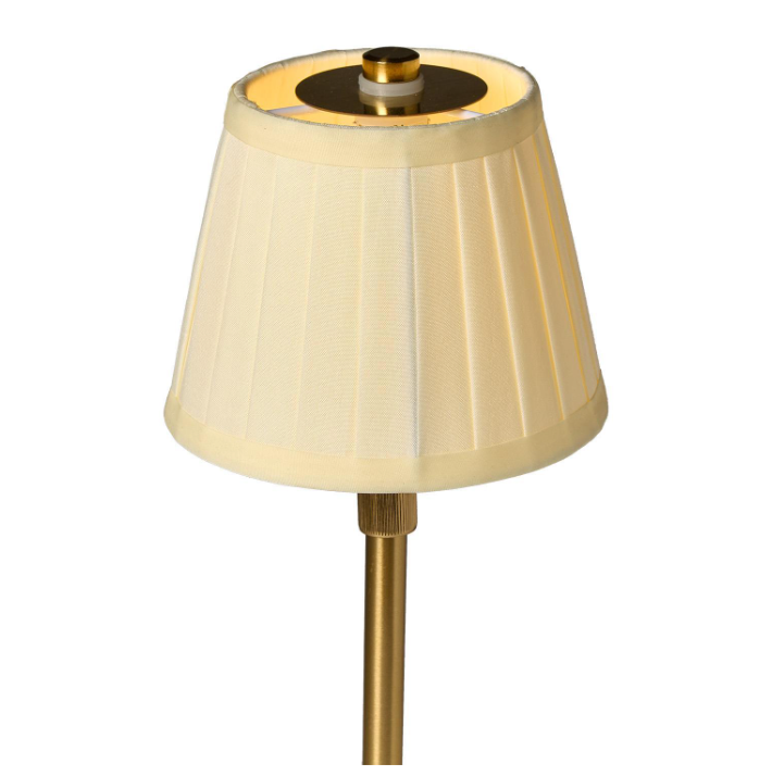 Cordless Lamp w/ Fabric Shade