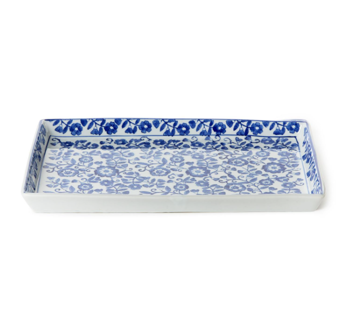 Chinoiserie Floral Tray