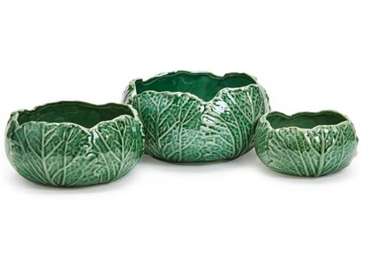 Cabbage Leaf Bowls