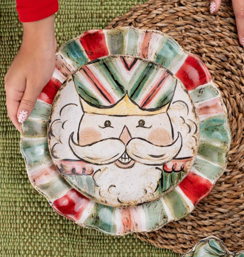 Nutcracker on Candy Lane Platter