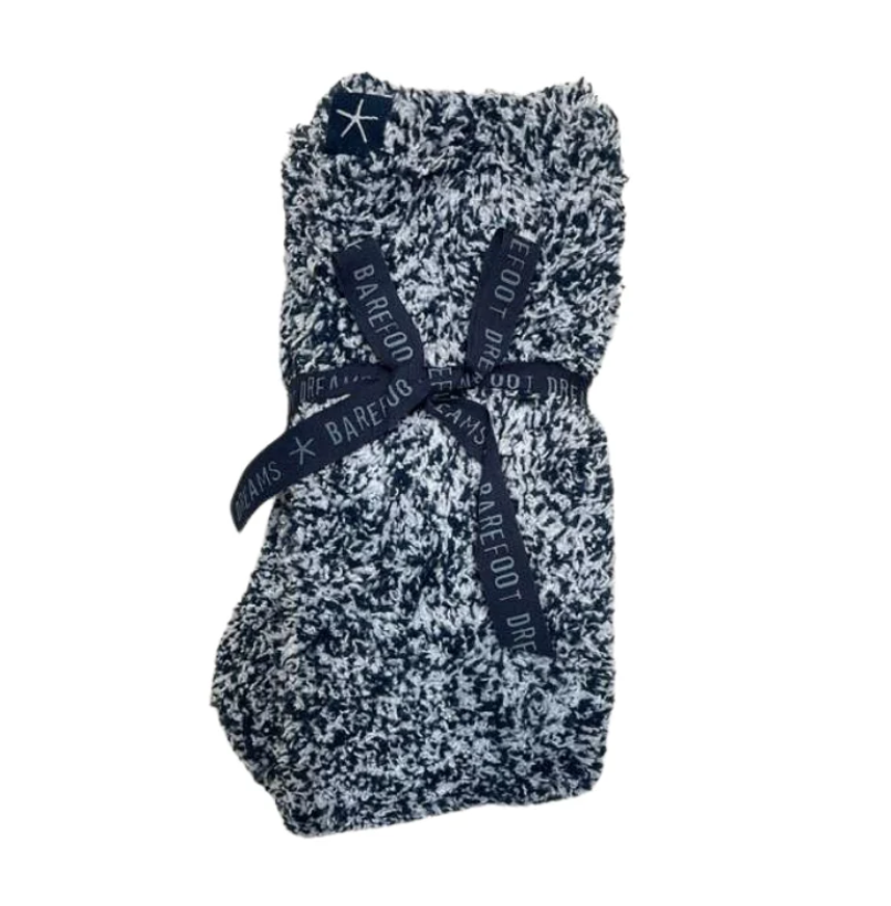 Barefoot Dreams Heathered Sock-Indigo