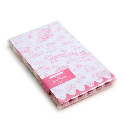 Pink Animal Toile Paper Napkin