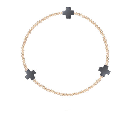 ENewton Signature Cross Pattern Bracelet Collection