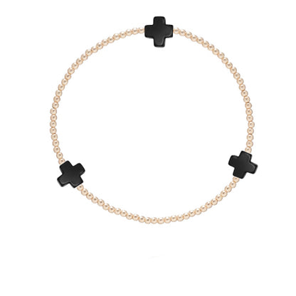ENewton Signature Cross Pattern Bracelet Collection