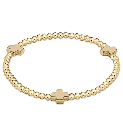 ENewton Signature Cross Pattern Bracelet Collection