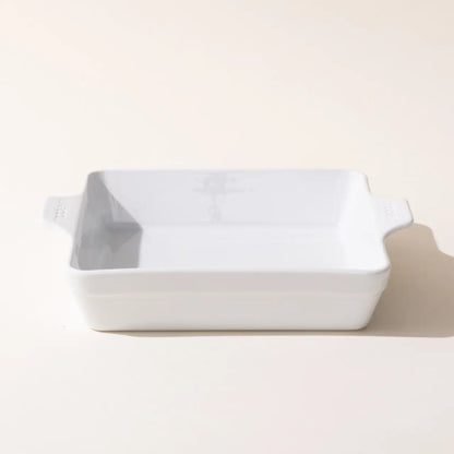 Square Baking Dish-White