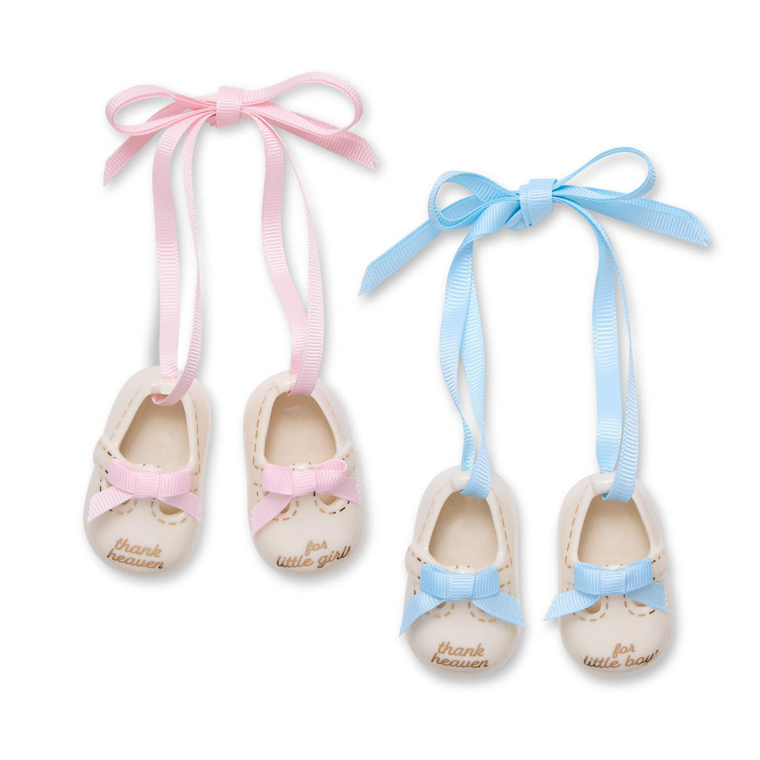 Thank Heaven Baby Shoe Ornament